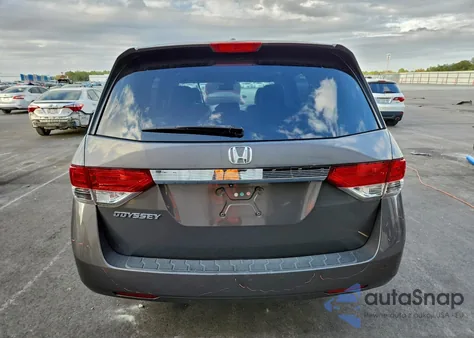 2014 Honda Odyssey Exl from USA, damaged, VIN 5FNRL5H63EB073019